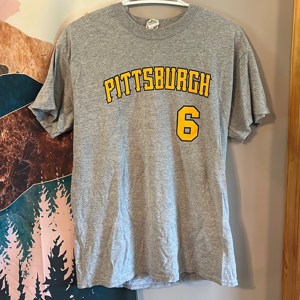 Grey Pittsburgh Pirates “Marte Parte” Tee